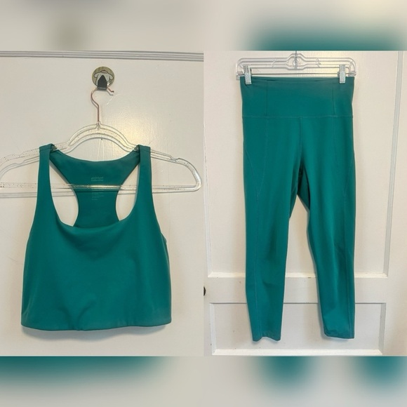 Girlfriend Collective Compressive
High Rise Leggings Paloma Sports Bra SET $150 - Picture 1 of 10